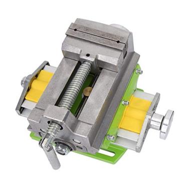 Imagem de Torno para furadeira, torno de 7,6 cm com pastilhas de silicone e chave sextavada, torno composto X-Y de 2 vias para mini fresadora