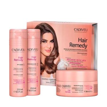Imagem de Cadiveu Hair Remedy Kit Cond + Sh + Masc 250ml
