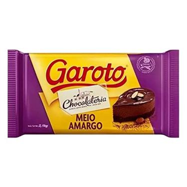 Imagem de Chocolate para Cobertura GAROTO Meio Amargo 2,1kg