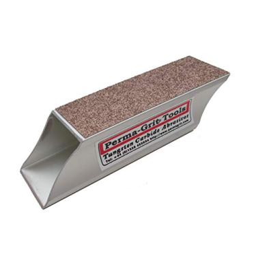 Imagem de Bloco de anabela Perma-Grit, carboneto de tungstênio, 2 lados, bloco de lixamento, 14 cm x 5 cm