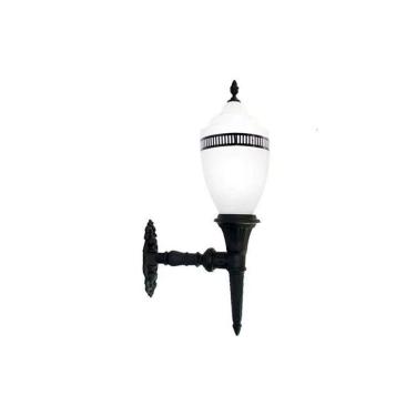 Imagem de Luminária Republicana Média com Braço em Alumínio 1,29m