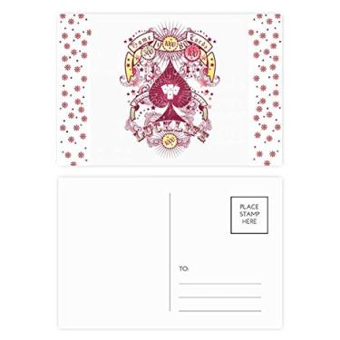 Imagem de Utensílios de jogo com estampa de cartas de Natal, Natal, celebração, cartão postal Blessing Card