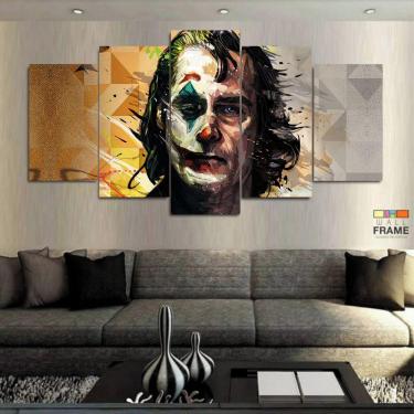 Imagem de Quadro Decorativo Coringa 130x60 cm em tecido
