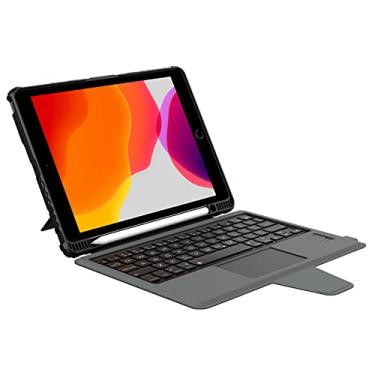 Imagem de Capa Bumper Combo Keyboard Case Pro Nillkin Para iPad 10.2" 2019 2020 2021 Capinha Anti Impacto Com Teclado Removível