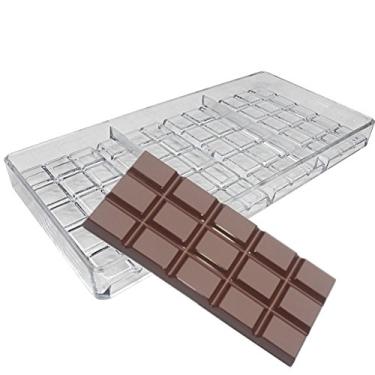 Imagem de Goldbaking Molde de chocolate injeção de policarbonato rígido molde de chocolate PC molde de doces
