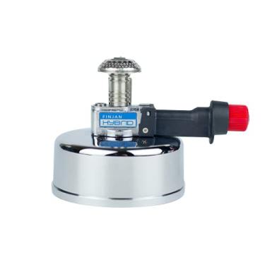 Imagem de Mini queimador de tocha de butano portátil para café sifão (pote a vácuo) – chama ajustável, queimador de Bunsen de mesa recarregável para fabricação de cerveja, fondue e uso em laboratório FINJAN