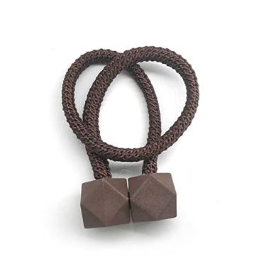 Imagem de Suporte magnético para cortina de poliéster ganchos para fivela de fivela para decoração de casa acessórios para cortina de amarração para casa decoração para casa, F