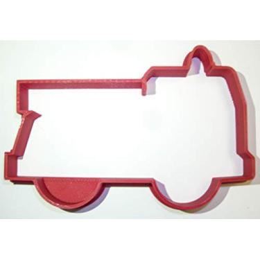 Imagem de FIRE TRUCK FIREMAN SAM OCASIÃO ESPECIAL CORTADOR DE COOKIE DE VEÍCULO DE MOTOR DE FIREMAN SAM IMPRESSO EM 3D FEITO NOS EUA PR909