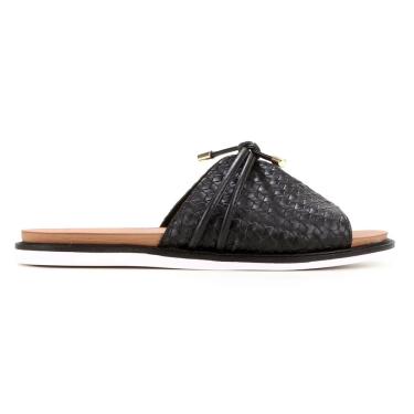 Imagem de Chinelo Feminino Moleca Rasteiro Preto - 5443