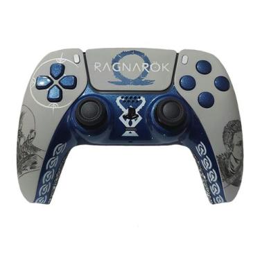 Capa PS5 Controle Case - God of War Ragnarok B - Pop Arte Skins