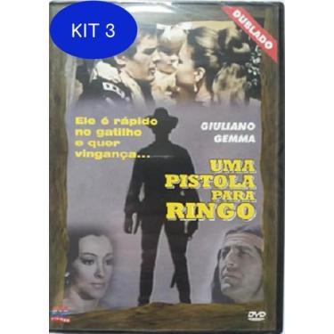 Imagem de Kit 3 Dvd Uma Pistola Para Ringo - Western - Usa Filmes