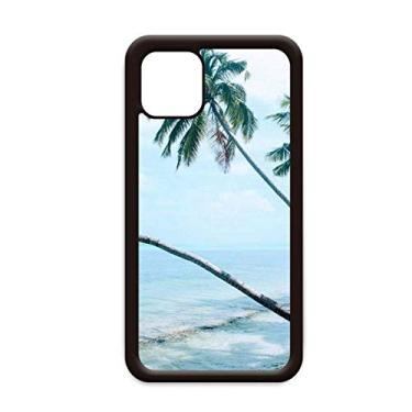 Imagem de Capa para celular Apple Mobile com imagem de árvore verde para iPhone 11 Pro Max