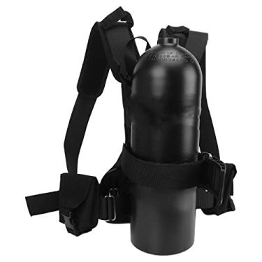 Imagem de Mochila para Tanque de Mergulho, Equipamento de Mergulho Ajustável Mochila para Tanque de Mergulho para Operações de Mergulho e Natação Subaquática (4L)