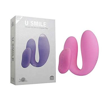 Imagem de Vibrador Casal Controle Remoto Wireless Recarregável U Smile (Rosa)