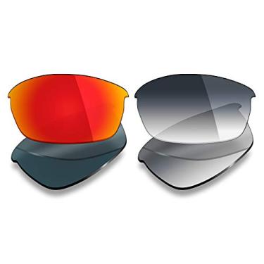 Imagem de Mryok 2 pares de lentes polarizadas para óculos de sol Oakley Flak Jacket – Opções