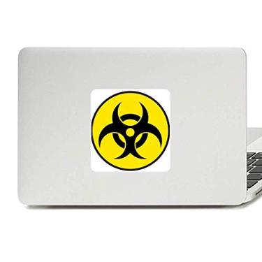 Imagem de Danger Chemical Radiation Symbol Decalque Vinil Paster Laptop Decoração PC