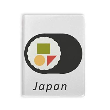Imagem de Diário tradicional japonês de capa macia para caderno de sushi Maki