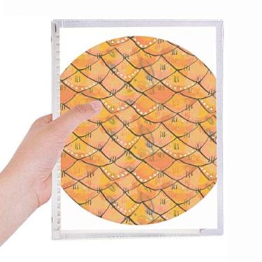 Imagem de Caderno abstrato estranho de madeira padrão regular, folha solta, diário recarregável, papelaria