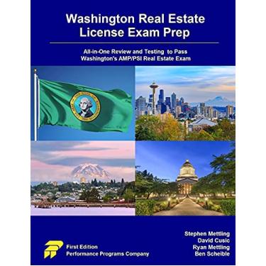 Imagem de Washington Real Estate License Exam Prep: All-in-One Review and Testing to Pass Washington's AMP/PSI Real Estate Exam