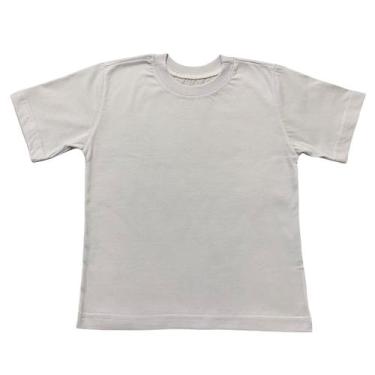 Imagem de Camiseta Infantil Basica Masculino 100%Algodao Fio 30.1  - Ctr