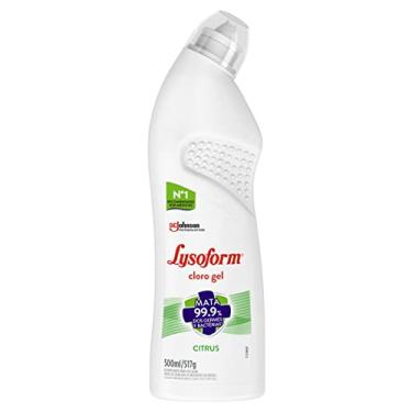 Imagem de Lysoform Citrus, Desinfetante Cloro Gel, Limpeza Pesada e Eficiente, 500ml