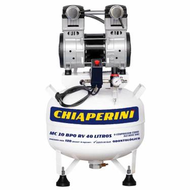 Imagem de Compressor de Ar - 10/40l - BPO - RCV - Sem Óleo - 220V - Chiaperini