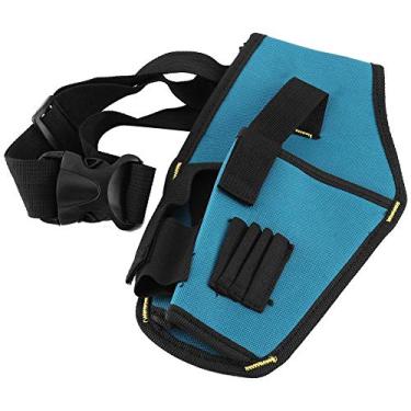 Imagem de Ferramenta eletricista portátil, bolsa, coldre para furadeira de impacto, bolsa para ferramentas na cintura (cinto)