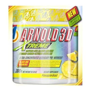 Imagem de Arnold 3D Xtreme Pré Treino 300G Arnold Nutrition Do Brasil - Arnold N
