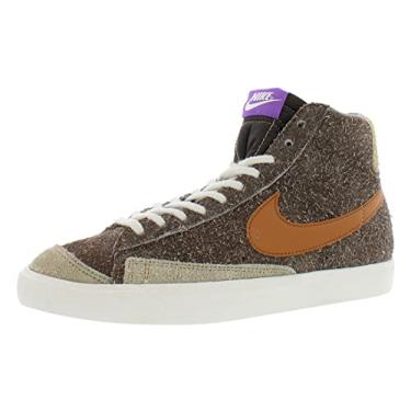 Imagem de Nike Blazer Mid 77 PRM TSB Unisex Shoes Size 8, Color: Dark Chocolate/Cider/Sail