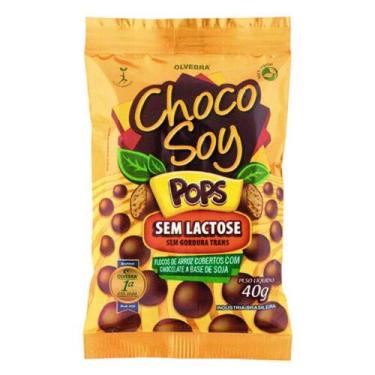 Imagem de Chocolate De Soja Choco Soy Pops 40G - Olvebra