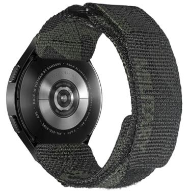 Imagem de Pulseiras de relógio Hemsut compatíveis com Amazfit, pulseira esportiva de nylon resistente camuflada com design de laço trançado para Amazfit GTS 4/4 Mini/3/2 /2e/2 mini, Bip 3 Pro/3/U