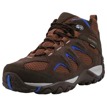 Imagem de Merrell Bota masculina Yokota 2 Mid impermeável para caminhada, Café, 43