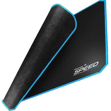 Imagem de Mouse pad gamer 320x240mm speed mpg101 preto e azul fortrek