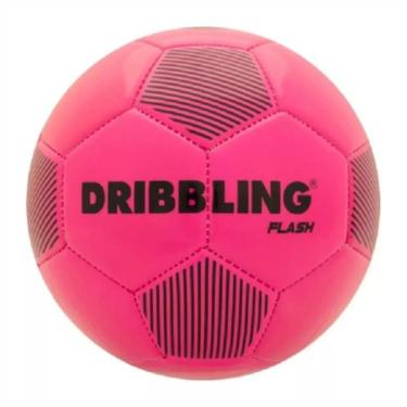 Imagem de Bola de Futebol Campo Sportcom Dribbling Flash N. 5 Rosa-Unissex