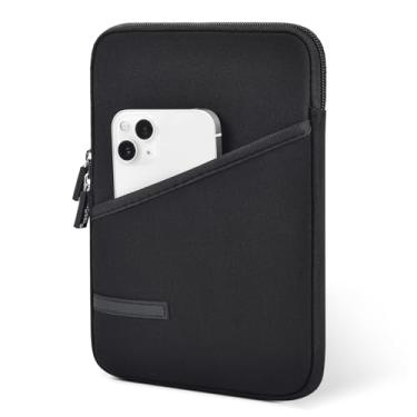 Imagem de Capa de neoprene para tablet Amazon Kindle Paperwhite, Fire HD 17.8 cm, 15.2 cm Kobo Clara 2E eReader Bolsa para Kindle de 6 polegadas / Kindle Oasis/E-Reader, preta