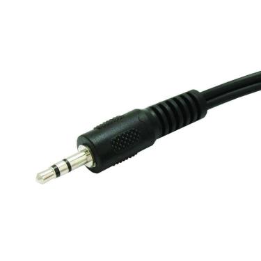 Imagem de Cabo De Audio C-042 Evus P2 + P2 Plug 3.5Mm Stereo C-042 1M