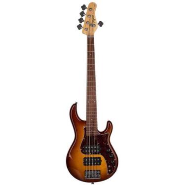 Imagem de Baixo Tagima Fusion-5 H2 Hb 5 Cordas Honeyburst