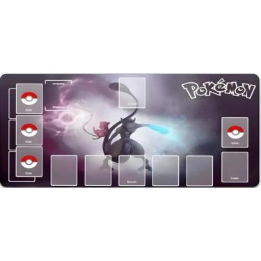 Imagem de Kit Pokemon com 4 Mouse Pad Gamer Diferentes (58cm x 30cm) - Dê Ateliê