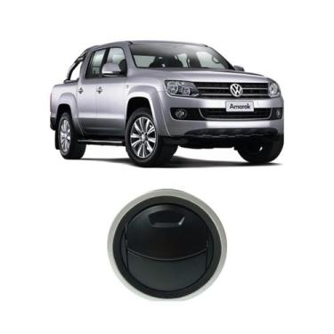 Imagem de Difusor Ar Central/lateral Amarok 11 A 13 Preto C/ Aro Prata - AUTOPLA