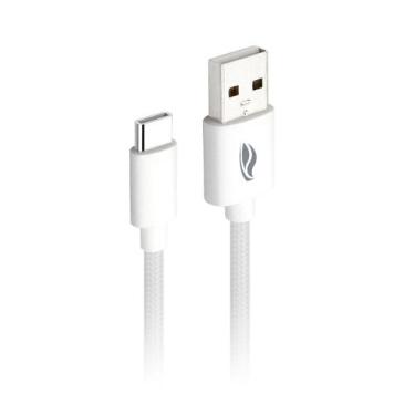 Imagem de Cabo USB C3Tech CB-C21 Tipo C 2 metros 2A - Branco