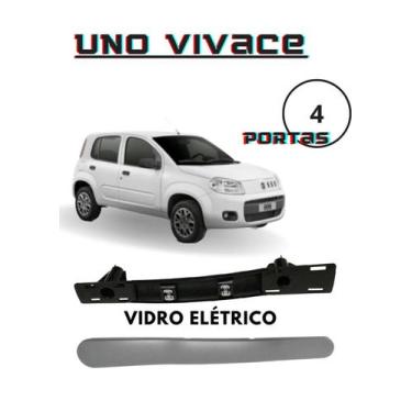 Imagem de Puxador Moldura Elétrica Uno Vivace 4 Portas DIANTEIRO - STK