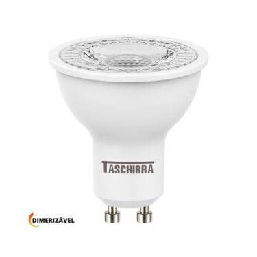 Imagem de Lâmpada Led Dicroica Mr16 TDL 6W Dimerizável Taschibra, 4000K - Neutro