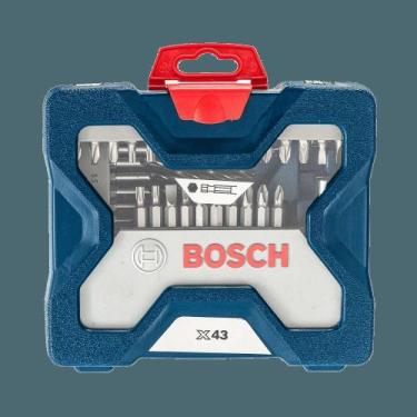 Imagem de Kit de Pontas e Brocas Bosch X-Line 43 pçs, .