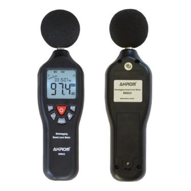 Imagem de Decibelímetro A/C Com Datalogger E Certificado De Calibração - Akrom