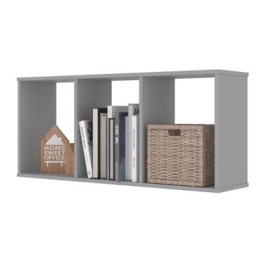 Imagem de Kit de 3 Nichos Aras Cinza - Mais de Casa