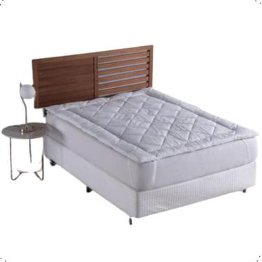 Imagem de Pillow Top Suavitec Casal 188x138 Avulso Acolchoado Luxuoso Super Maci