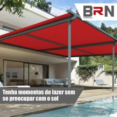 Imagem de Lona DF 500 Cores Variadas 5X3 Metros - BRN COMMERCE, Vermelho