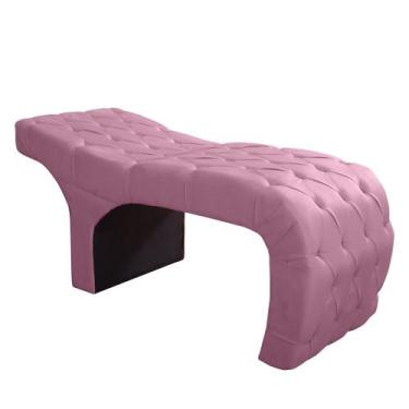 Imagem de Maca Estofada Para Estética Facial Cílios E Sobrancelha Rosa - Biselos