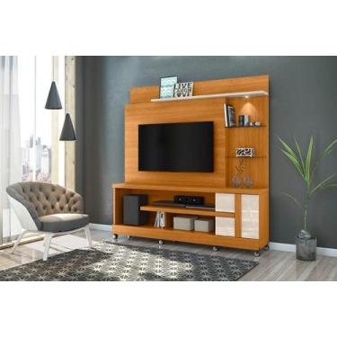 Imagem de Home Theater Alan para TV de até 55 polegadas COM RODÍZIOS- Cinamomo /