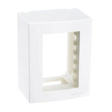 Imagem de Sistema-x Sleek Caixa 3 Módulos com Suporte - Margirius, BRANCA